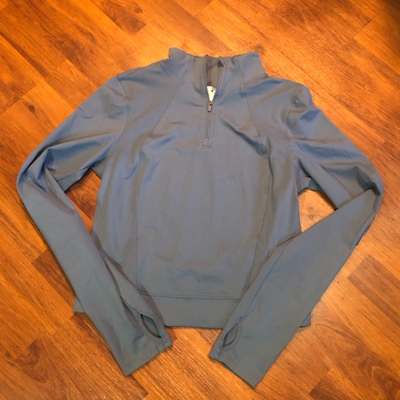 Yogalicious Lux cross train everyday half zip. Size Large. Had thumb holes. - Picture 1 of 9